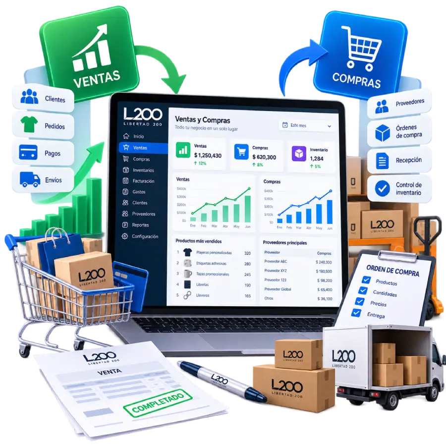 Control de ventas y compras con EPR