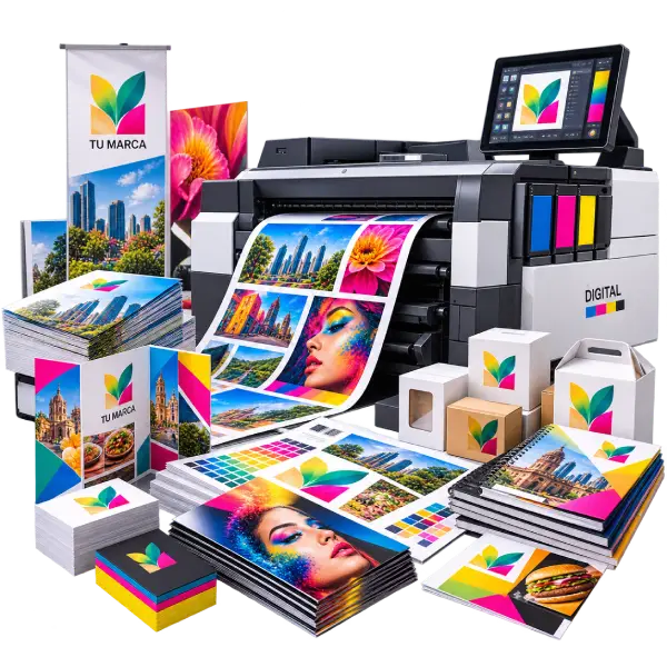 Servicios de impresión offset, flexografía y digital